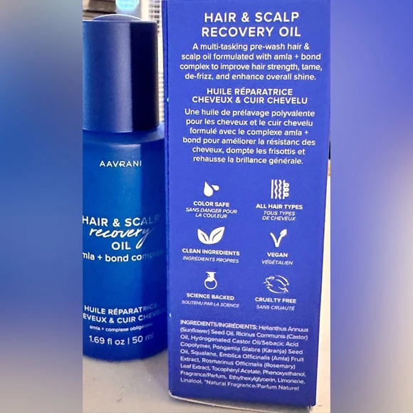 NWB Hair & Scalp Recovery Oil - Rosemary, Bond Complex, & Amla Treatment - Picture 3 of 5